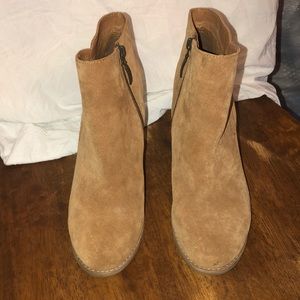 Franco Fortini wedge boots size 10